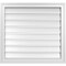 Ekena Millwork Vertical Surface Mount PVC Gable Vent: Functional, w/ 2"W x 1-1/2"P Brickmould Frame, 28"W x 26"H GVPVE28X2602SF - alternate 1